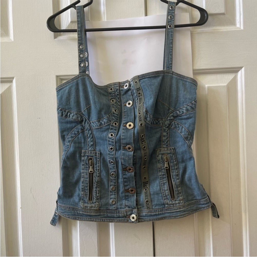 Dolce and Gabbana corset top